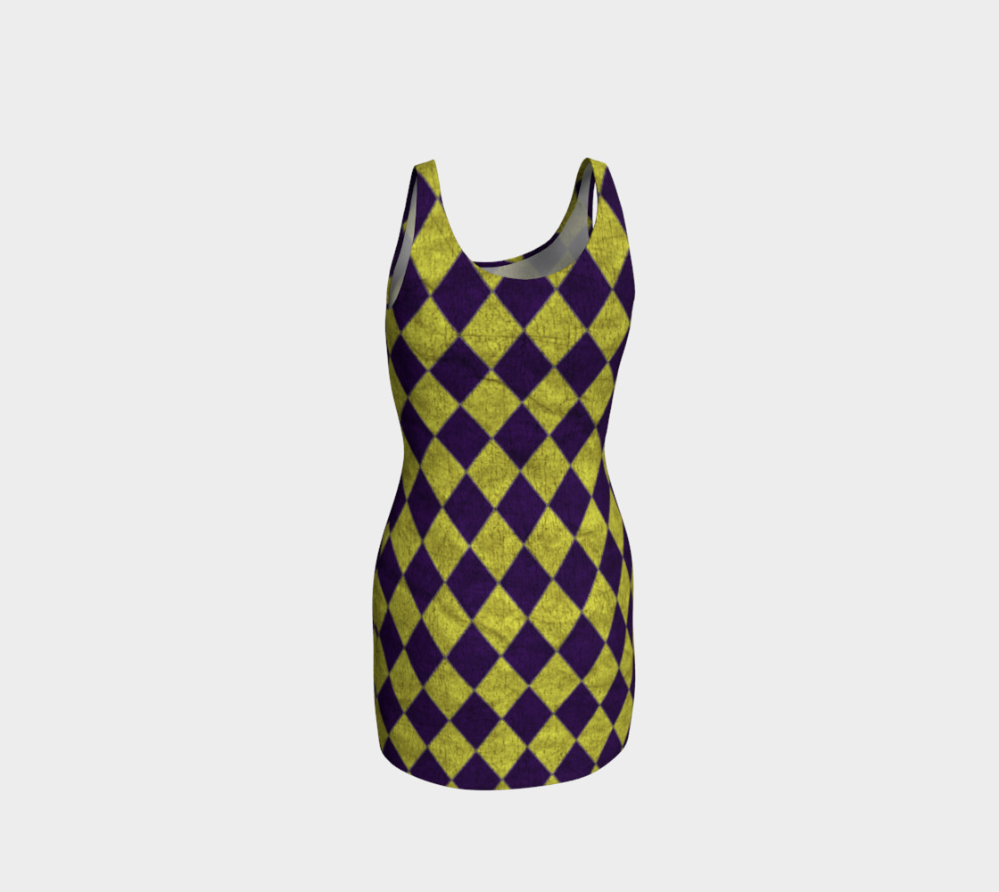 royal purple bodycon dress