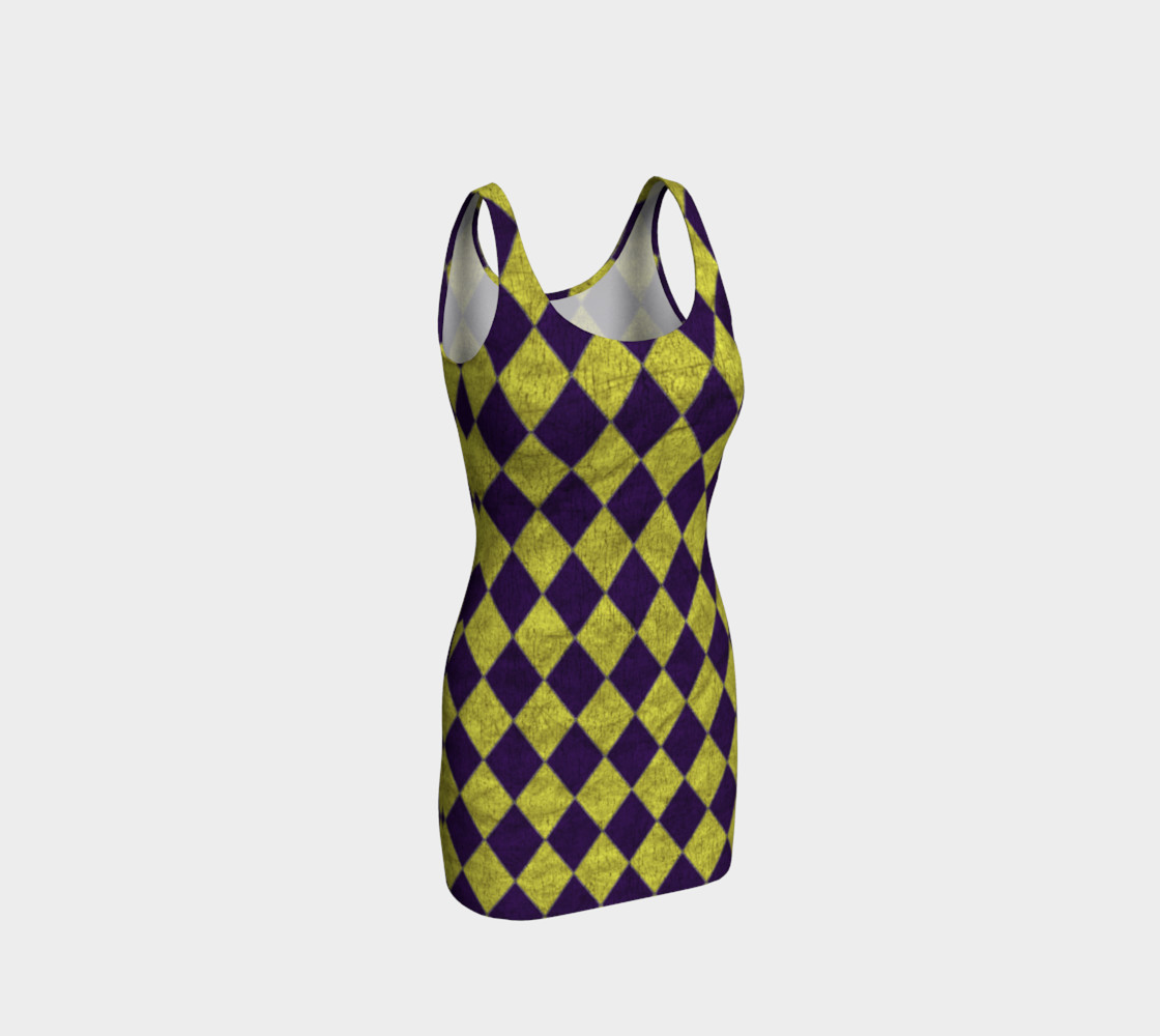 royal purple bodycon dress