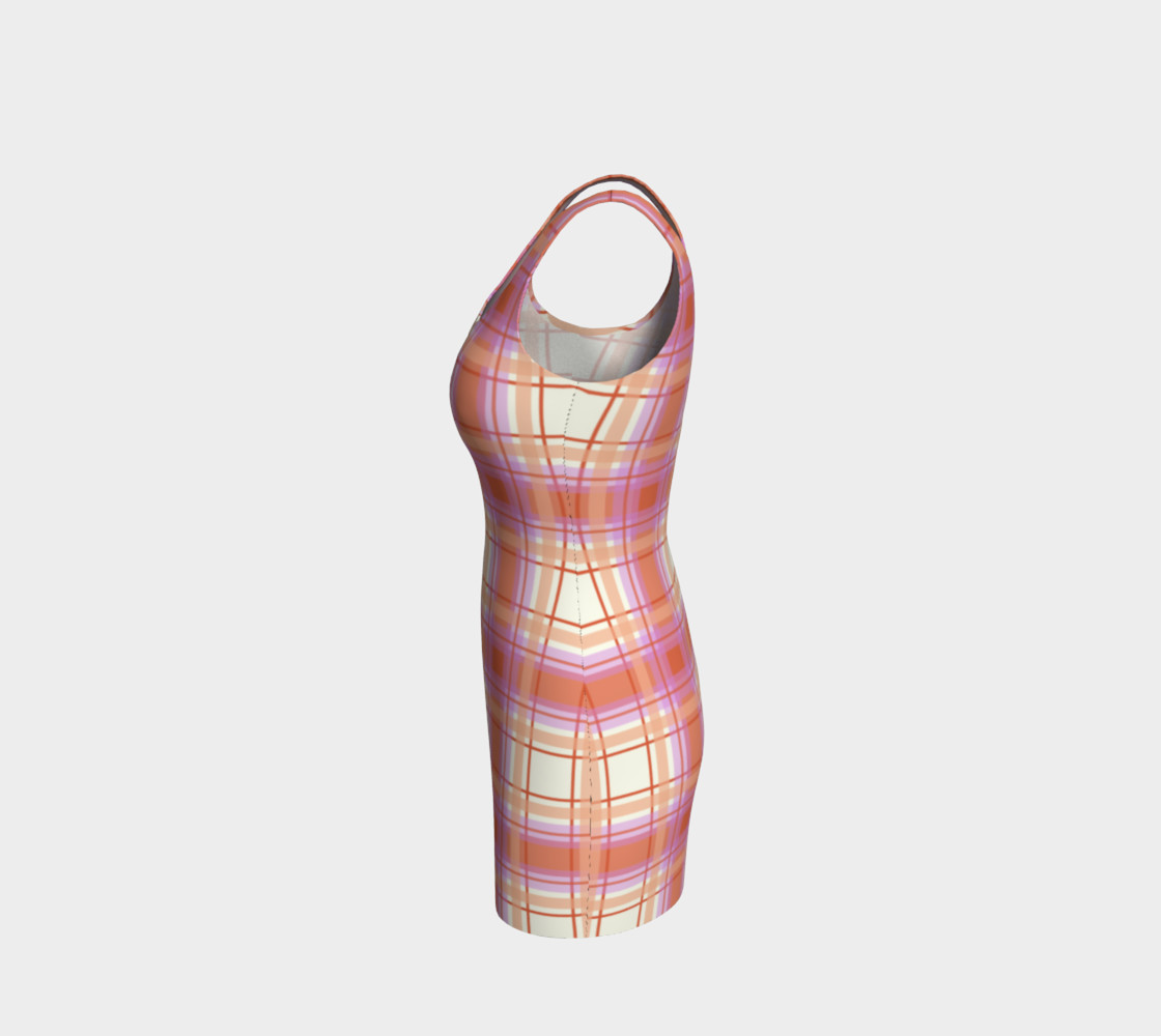 Plaid in Peach, Yellow and Pink preview #2