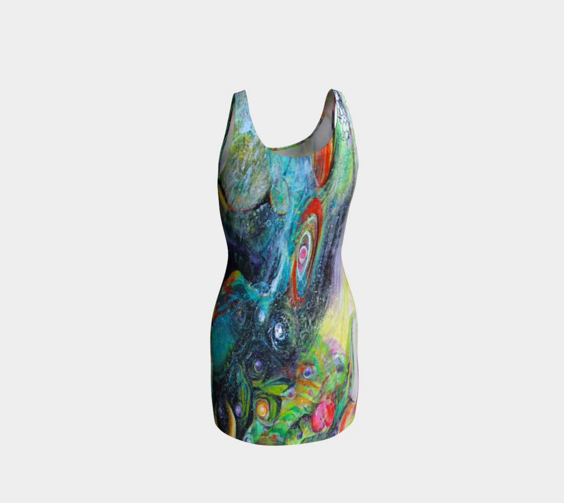 "Eve"body con dress preview #3