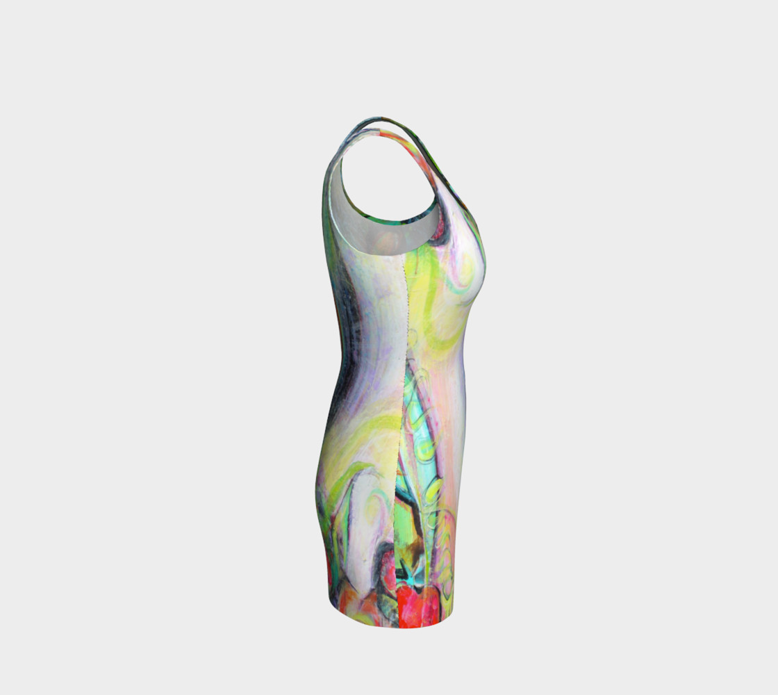 "Eve"body con dress preview #4
