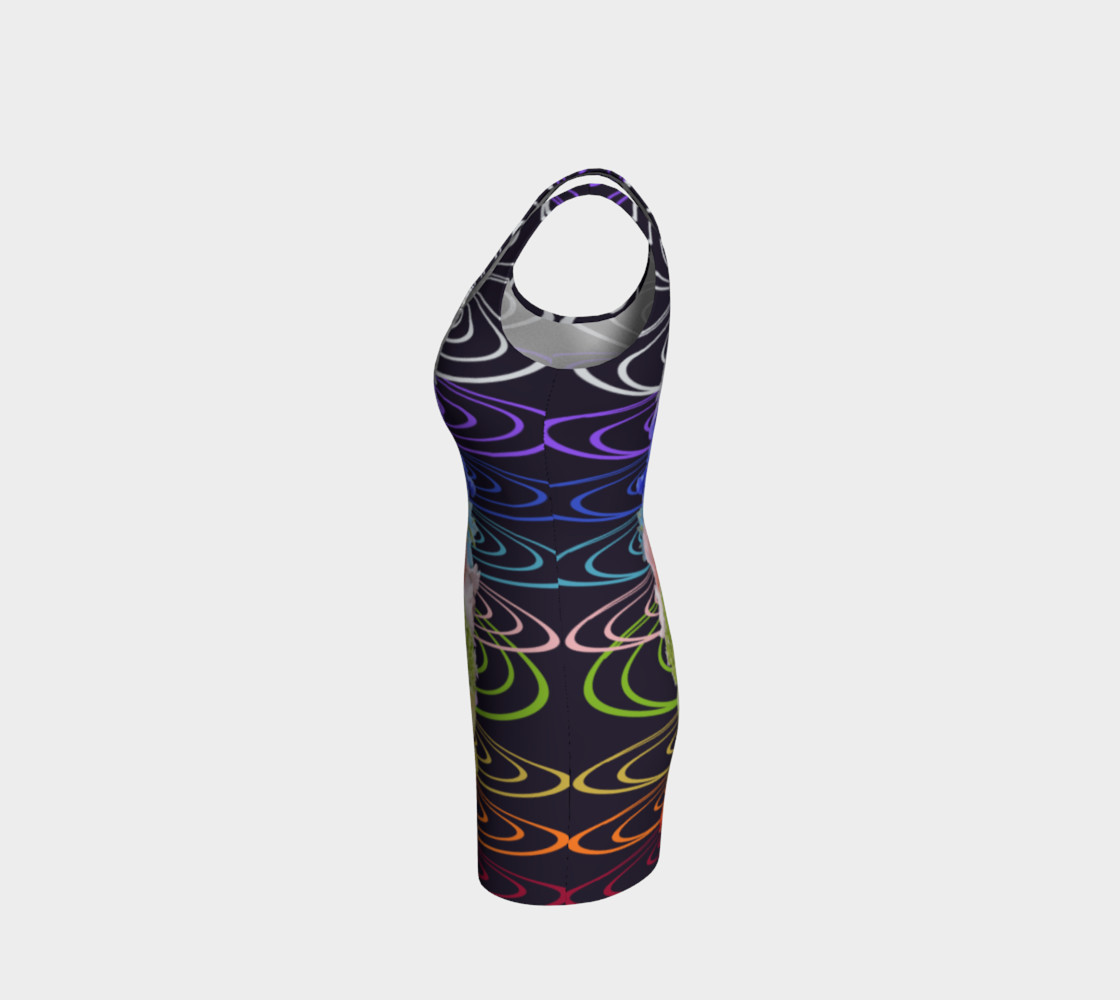 Chakra Flower Bodycon Dress preview #2