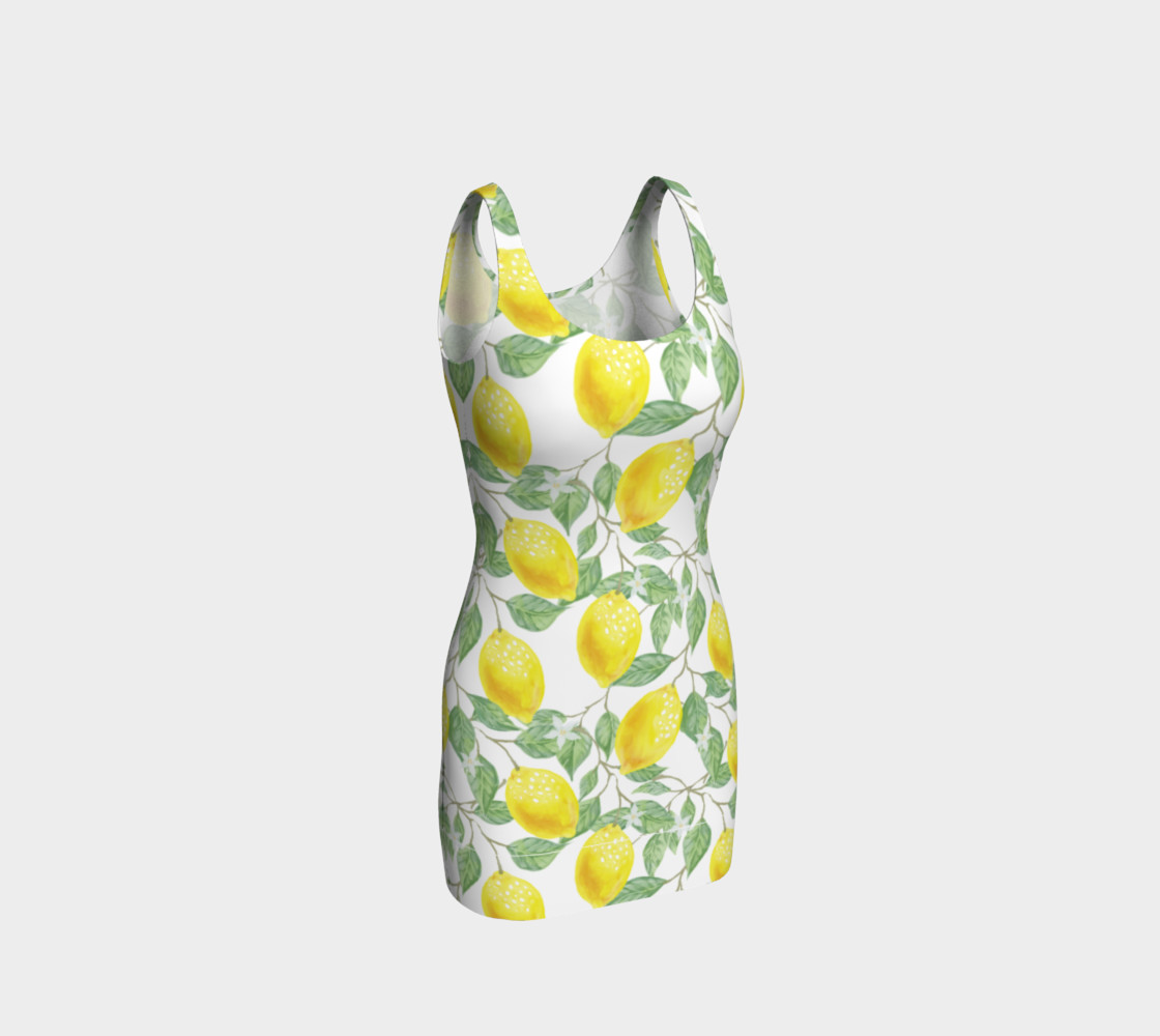 Life gives You Lemons Bodycon Dress preview #1