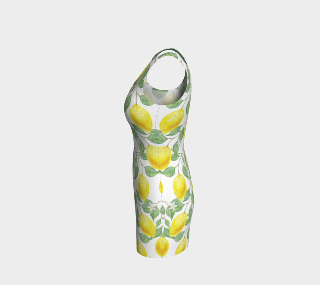 Life gives You Lemons Bodycon Dress preview #2