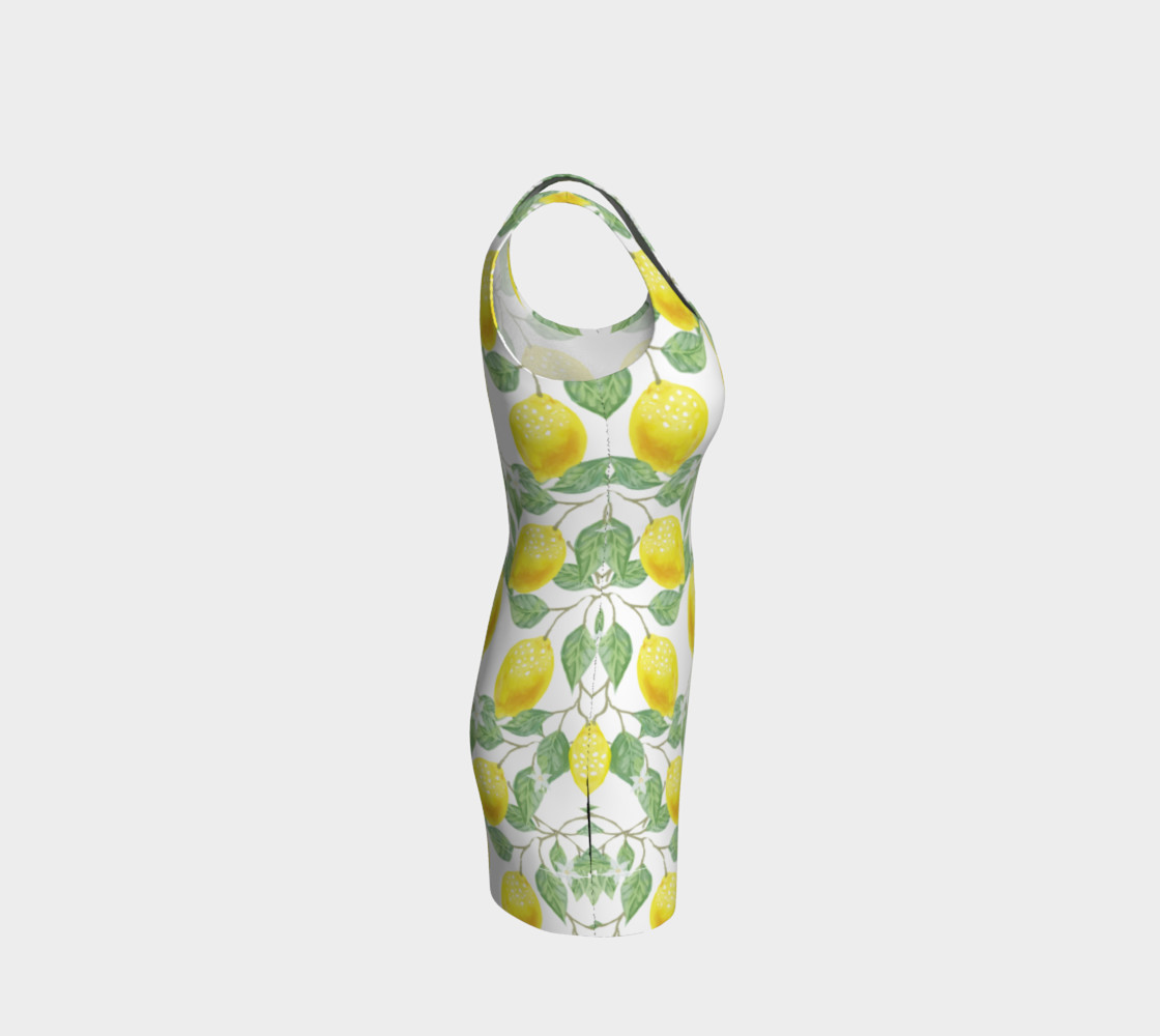 Life gives You Lemons Bodycon Dress preview #4