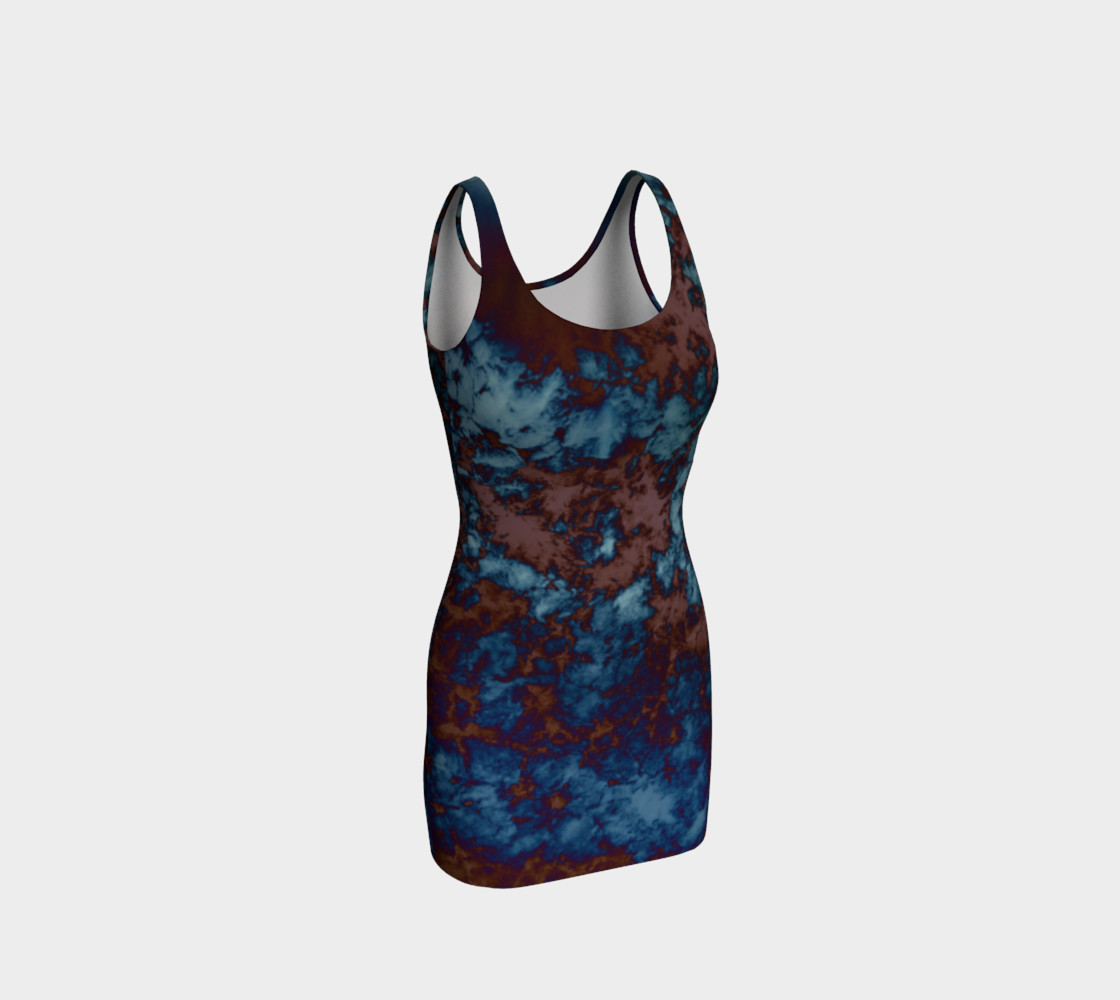 Tie-Dye Sky in Brown and Blue preview #1