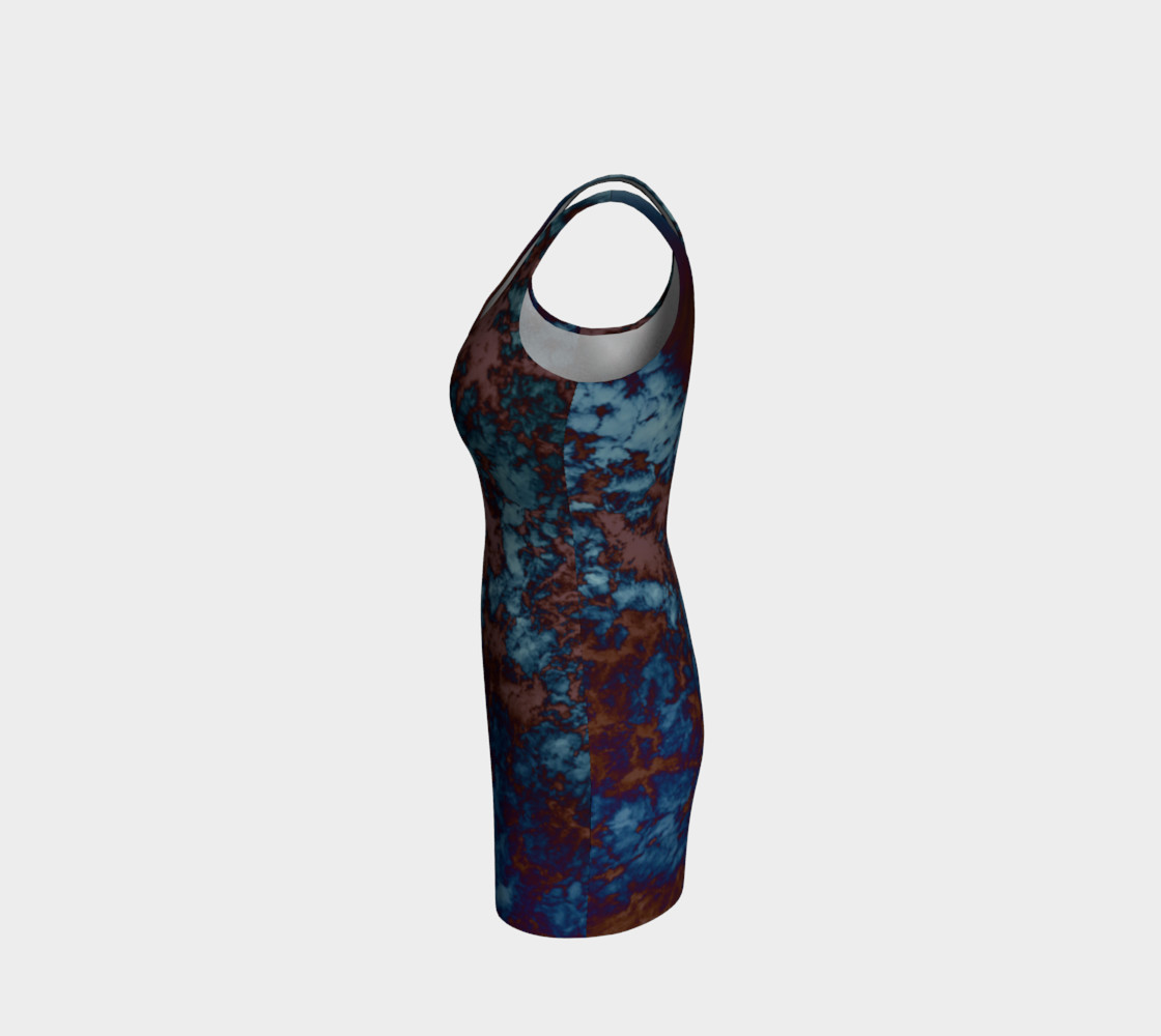 Tie-Dye Sky in Brown and Blue preview #2