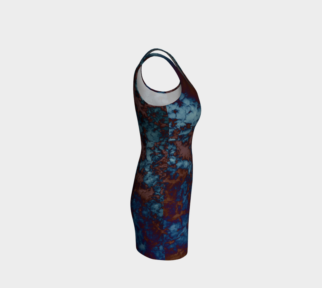 Tie-Dye Sky in Brown and Blue preview #4