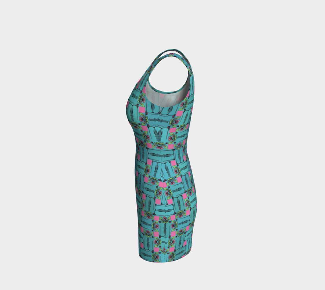 Charming Weave Bodycon Dress preview #2