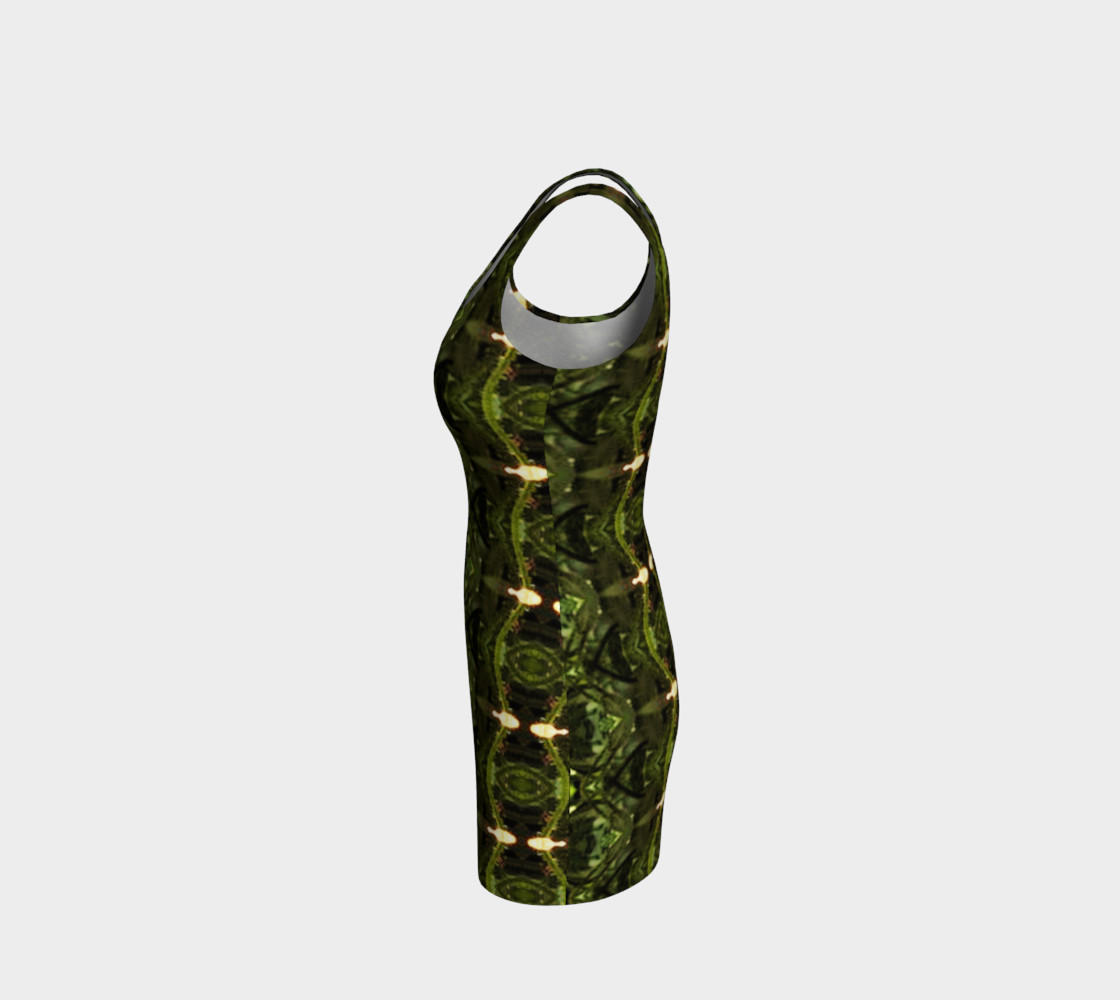 Abstract Snake Skin Green preview #2