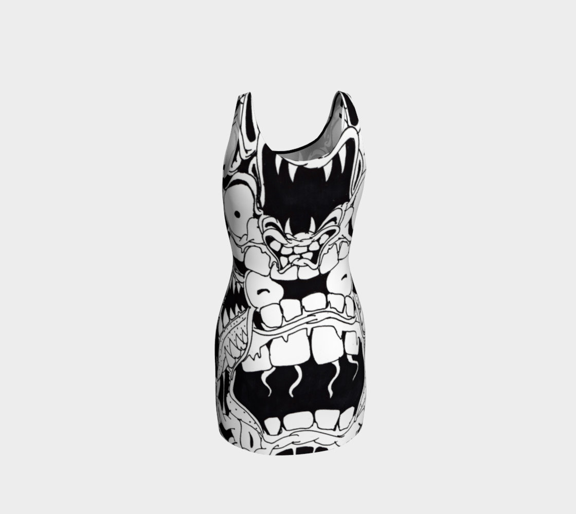 Monster Dress (Fitted) preview #3