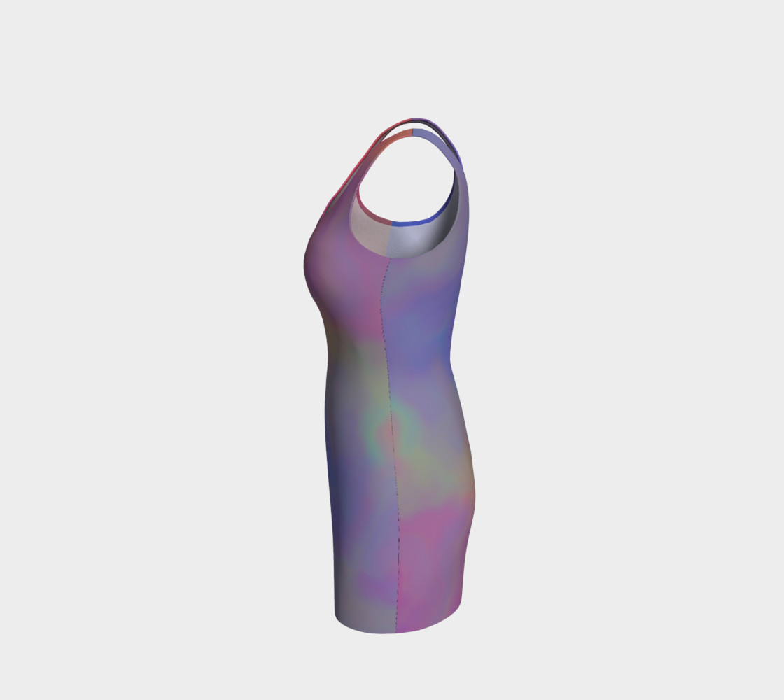 HEAVENLY HUES Bodycon Dress preview #2