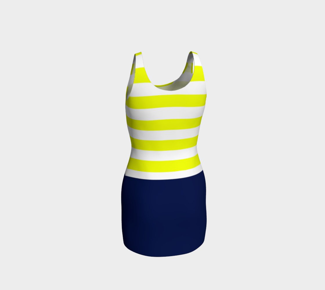 Sailor Stripes Bodycon Dress preview #3