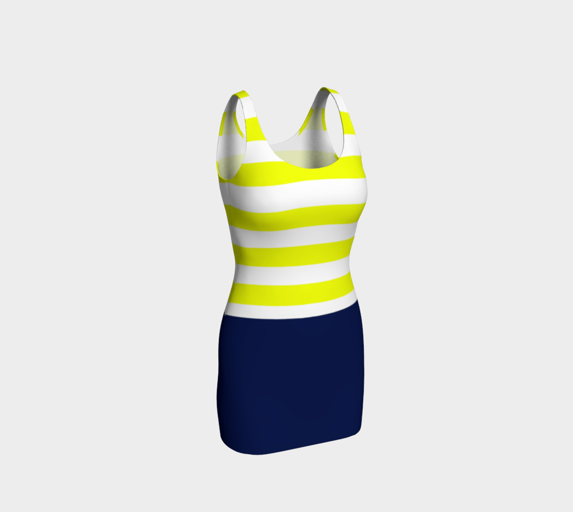 Sailor Stripes Bodycon Dress preview #1