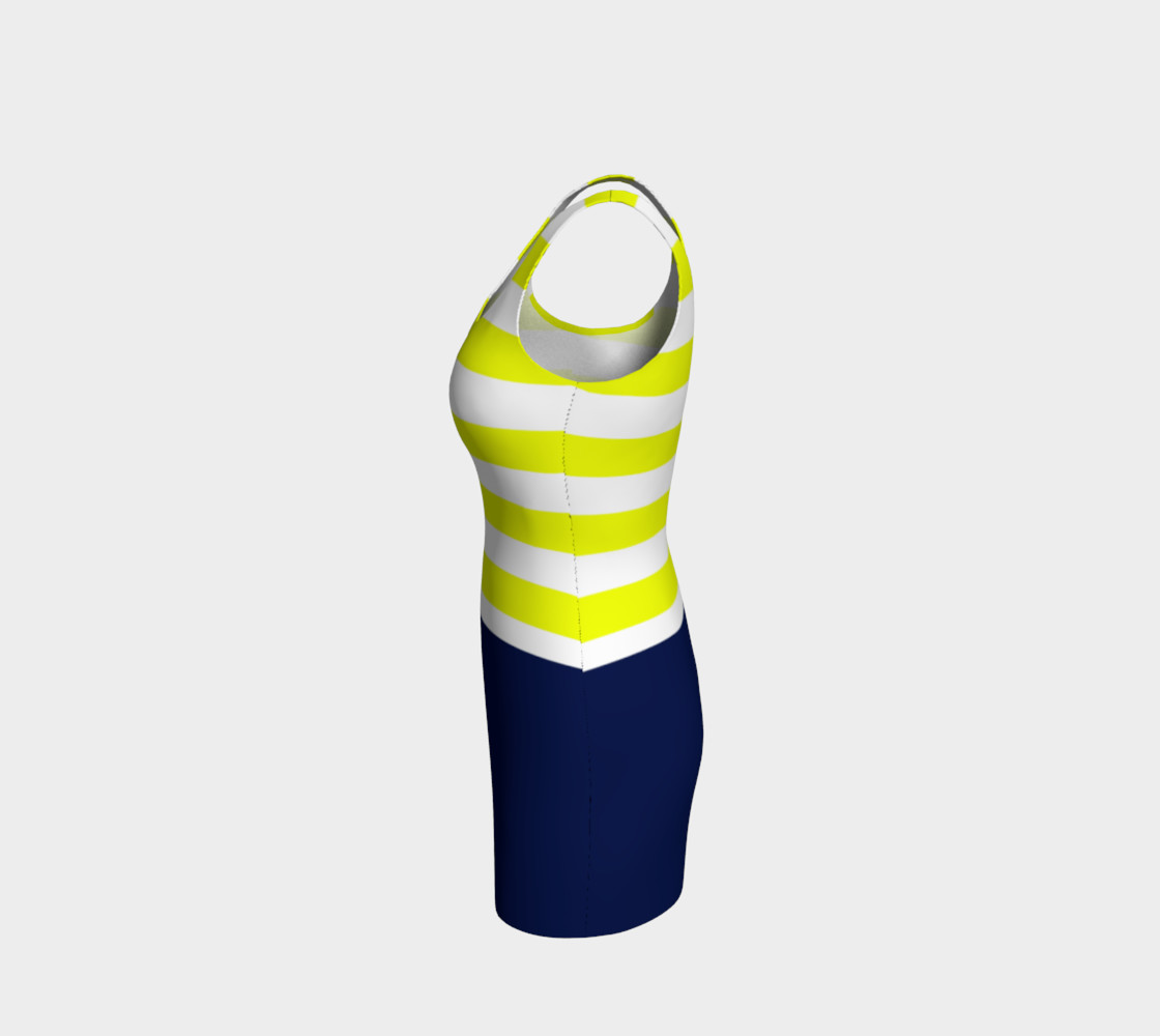 Sailor Stripes Bodycon Dress preview #2
