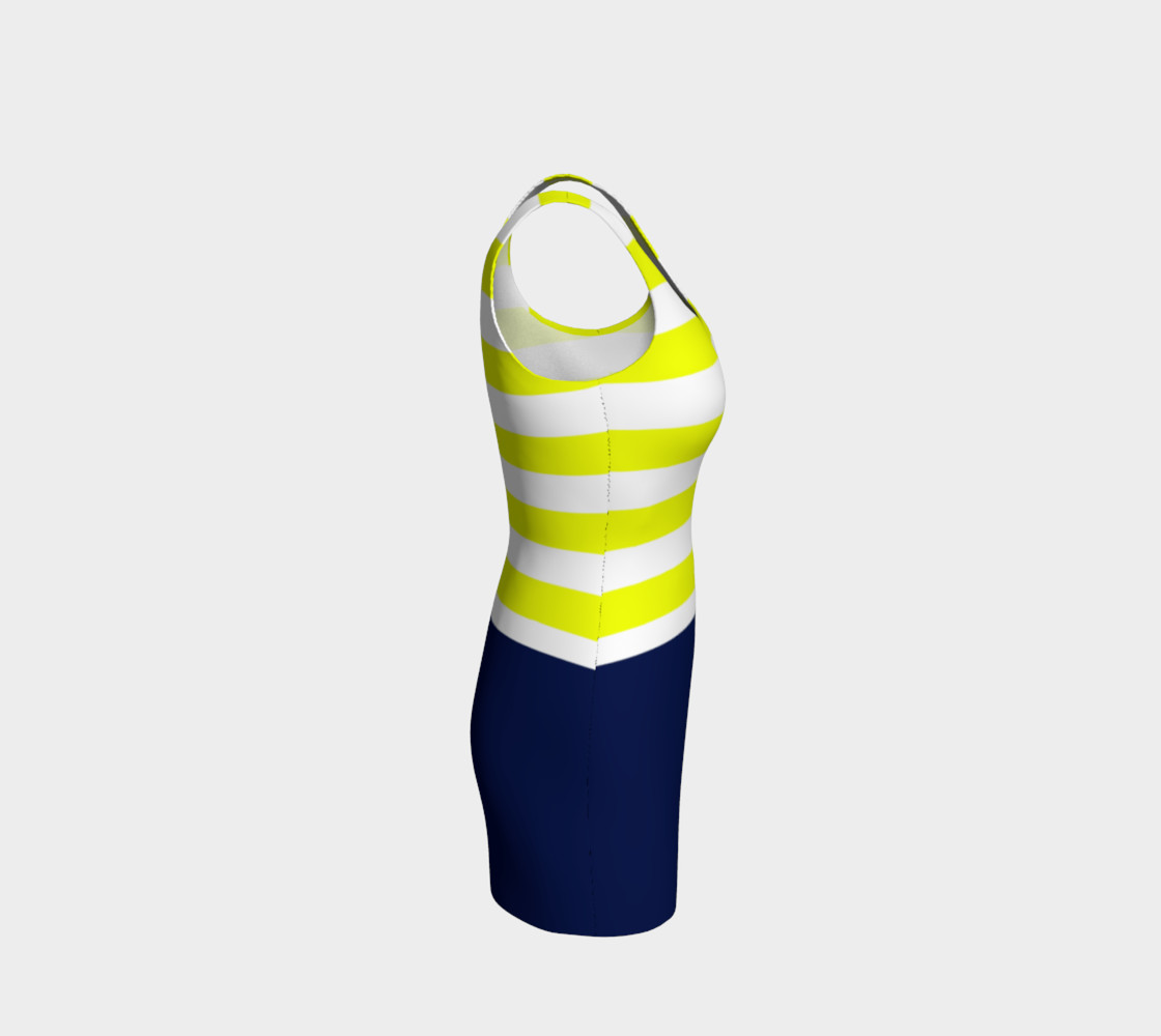 Sailor Stripes Bodycon Dress preview #4