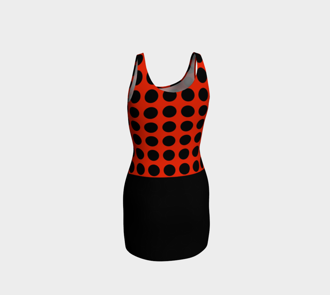 LADYBUG Bodycon Dress preview #3