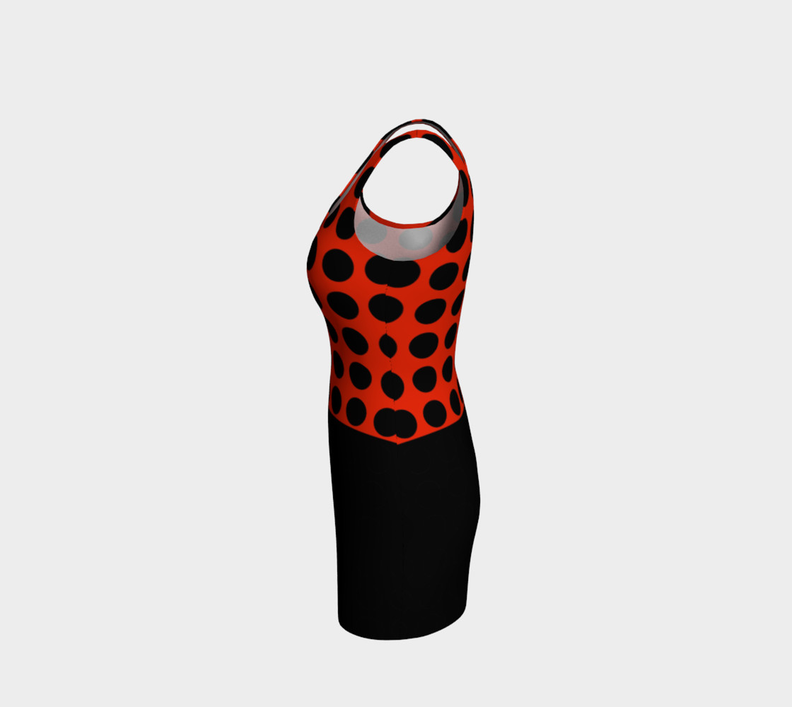 LADYBUG Bodycon Dress preview #2
