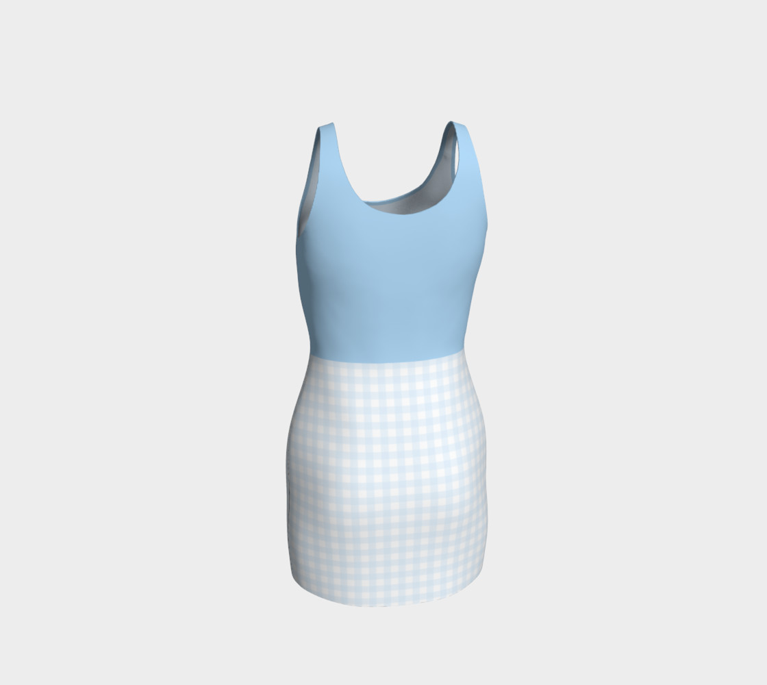 Gingham Bodycon Dress preview #3
