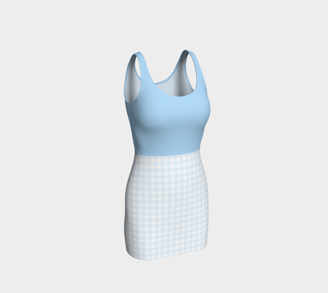 Gingham Bodycon Dress preview #1