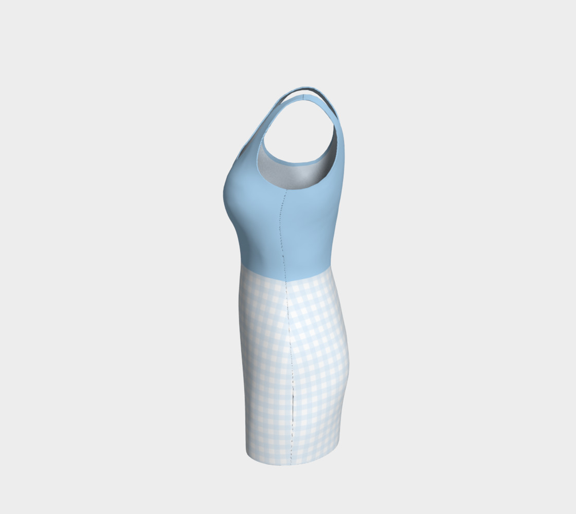 Gingham Bodycon Dress preview #2