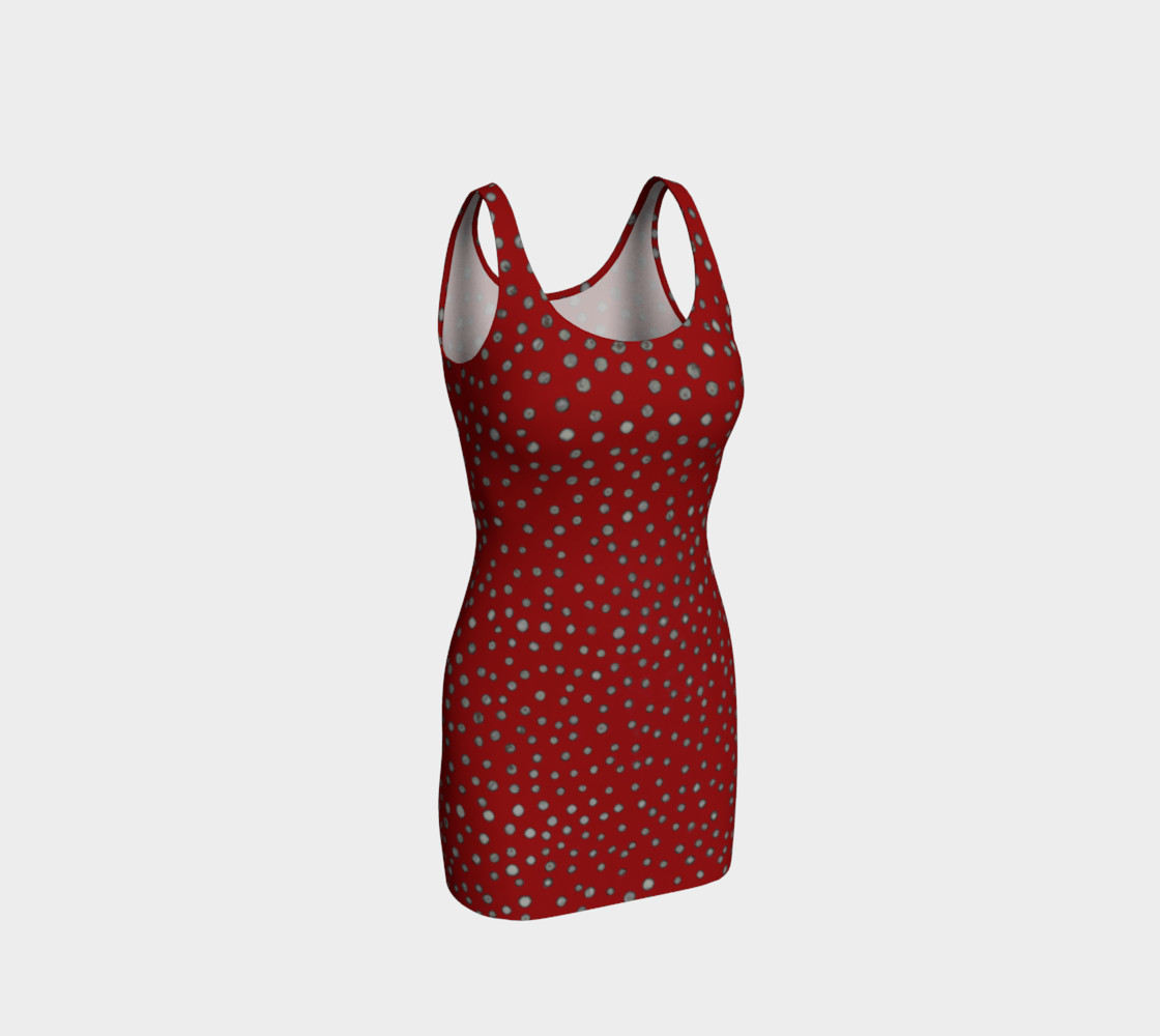 Dot Party Red/Gray 3D preview