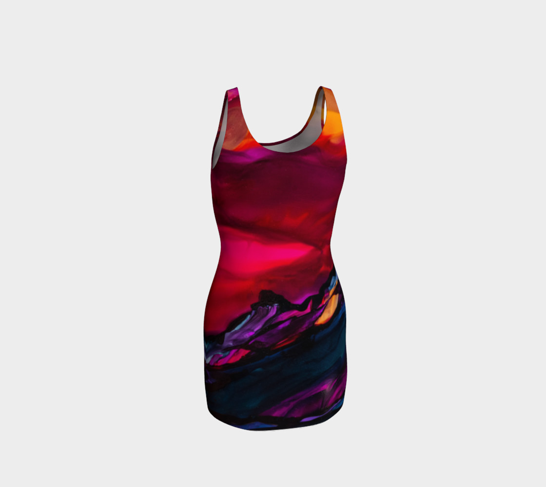 In the Shadows Alcohol Ink preview #3