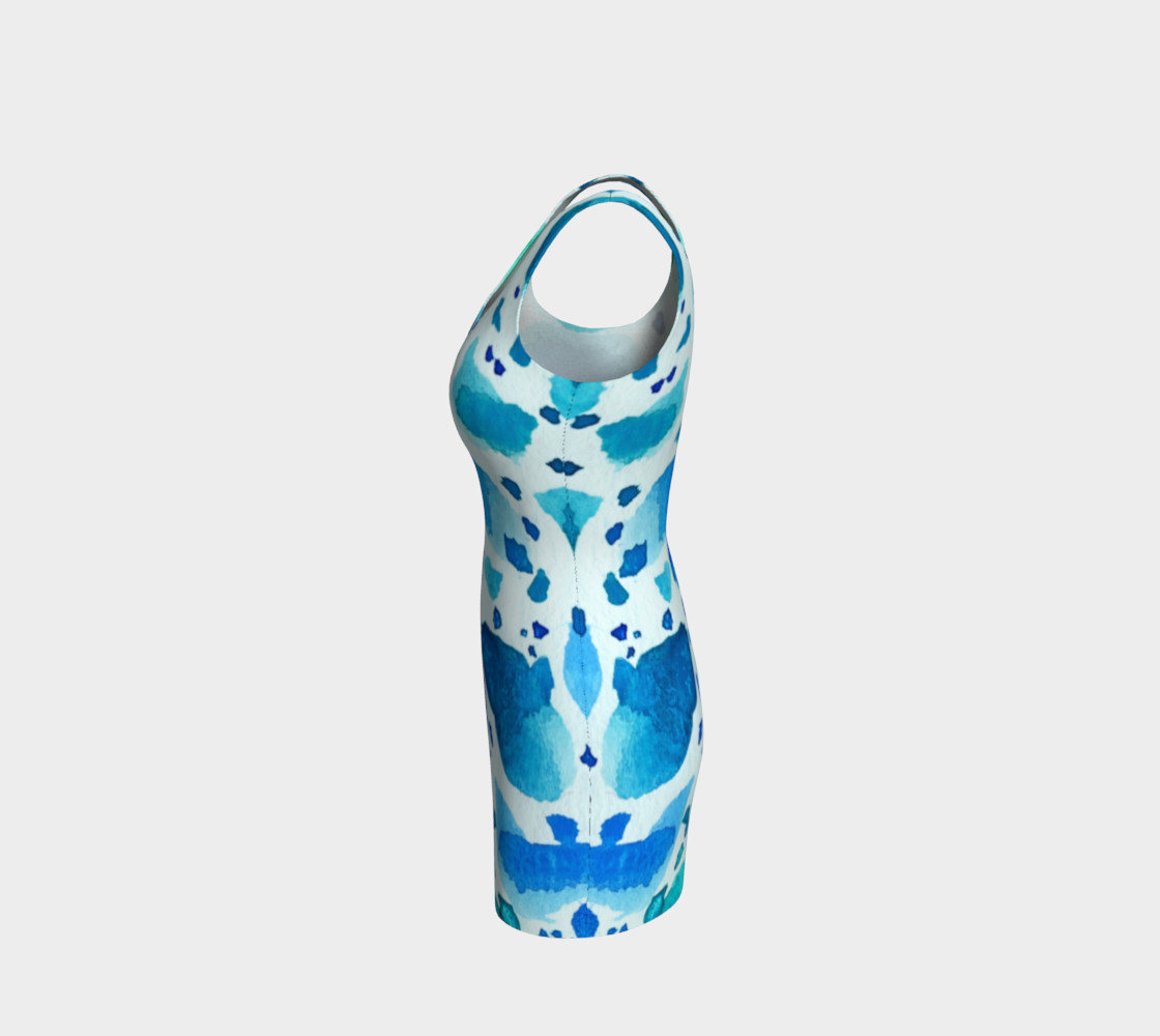 Blue Watercolour Dalmatian Print preview #2