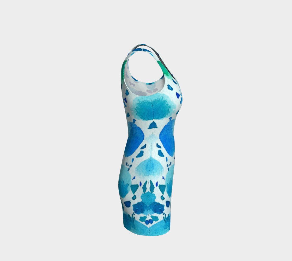 Blue Watercolour Dalmatian Print preview #4