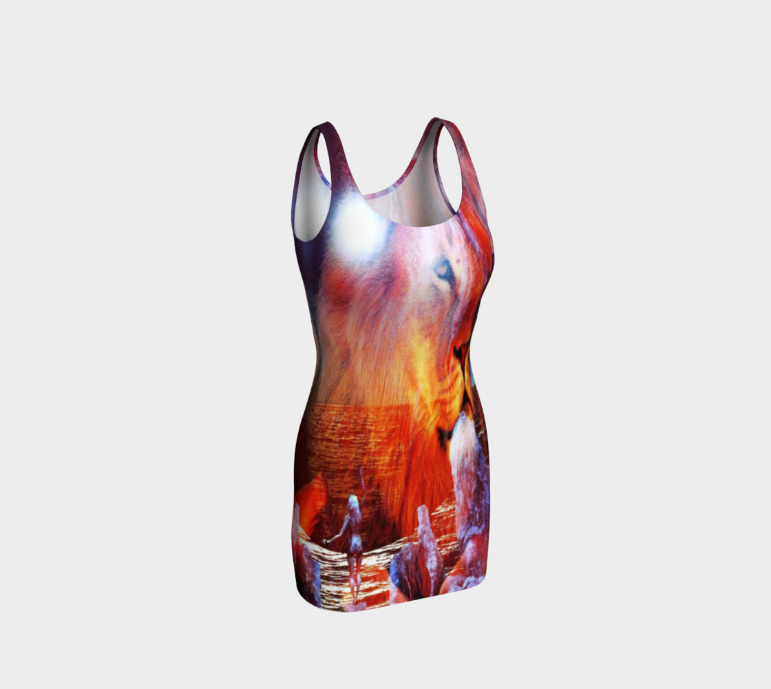 "Lion Lady" Bodycon Dress preview #1