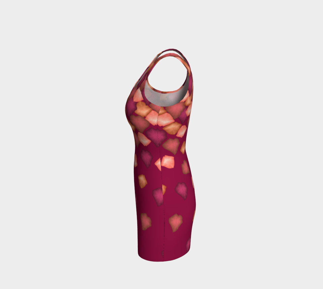 Falling Leaves Bodycon Dress preview #2