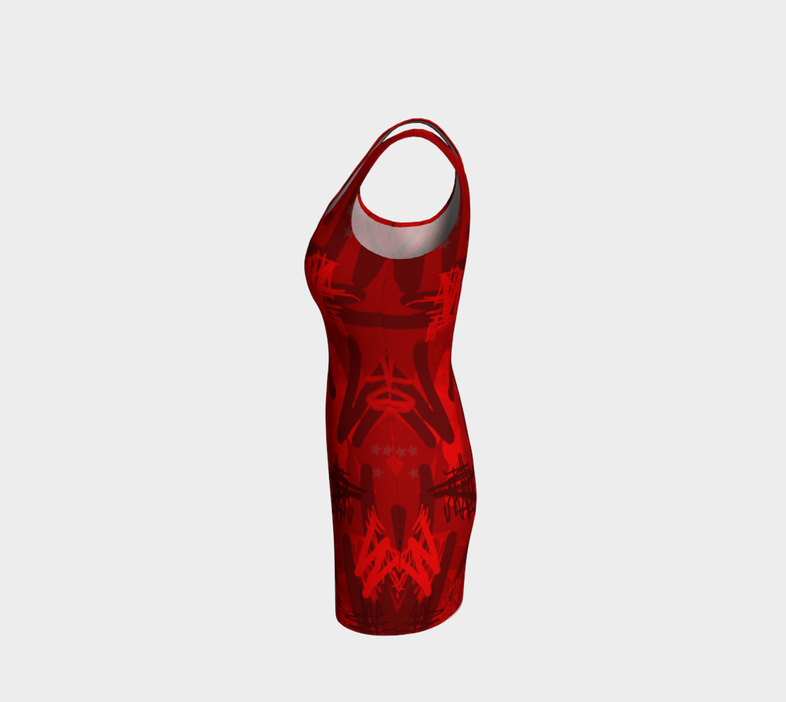 Abstract in red preview #2