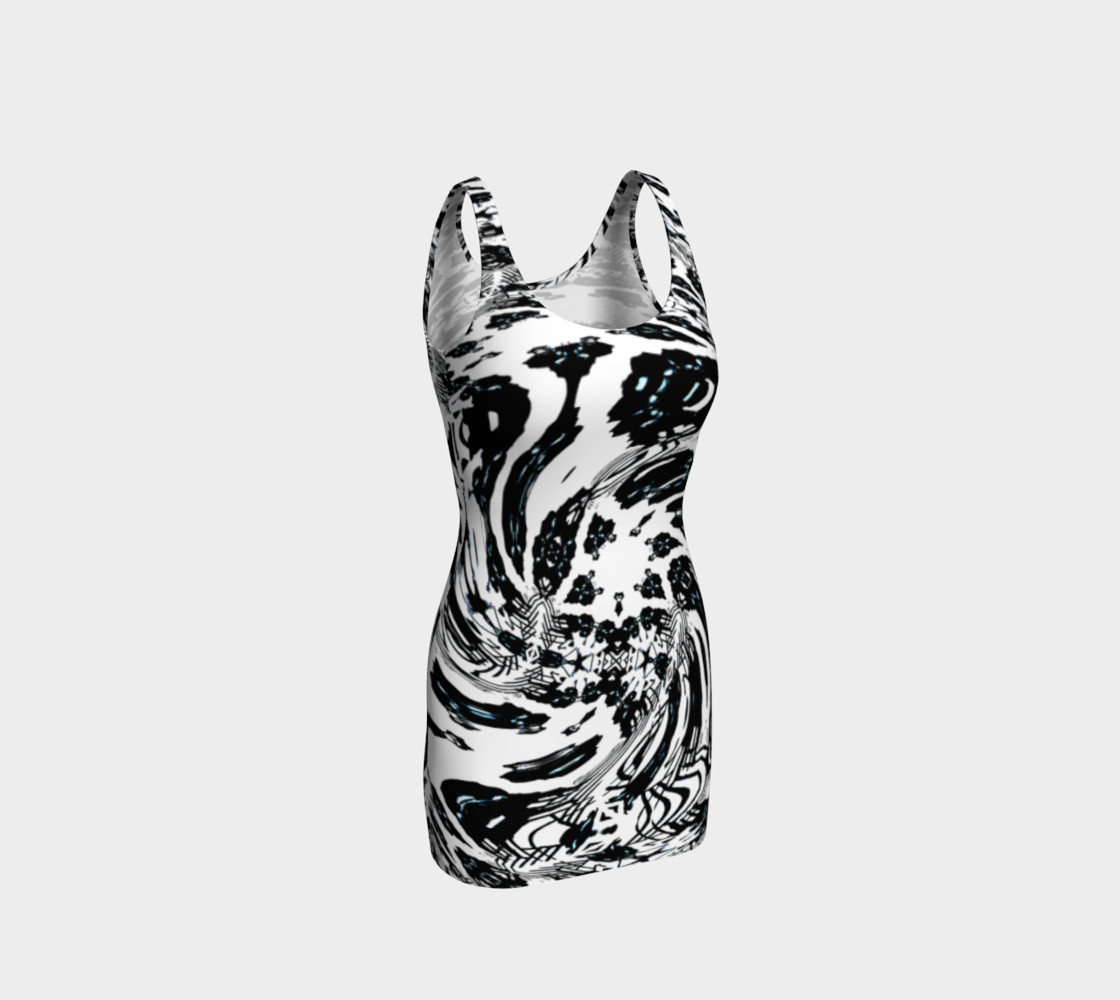 Chamber Jazz Scorpion Bodycon Dress preview #1