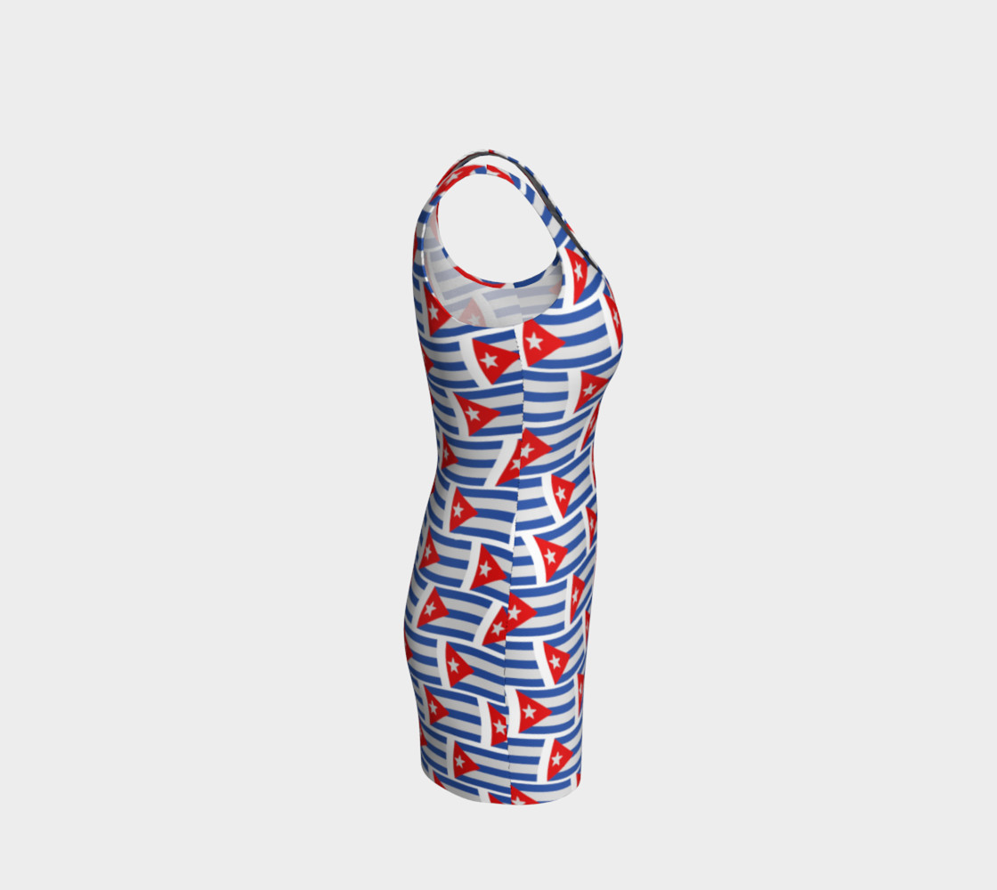 Puerto Rico Flag Puerto Rican Bandera Bodycon Dress By Funkyworm