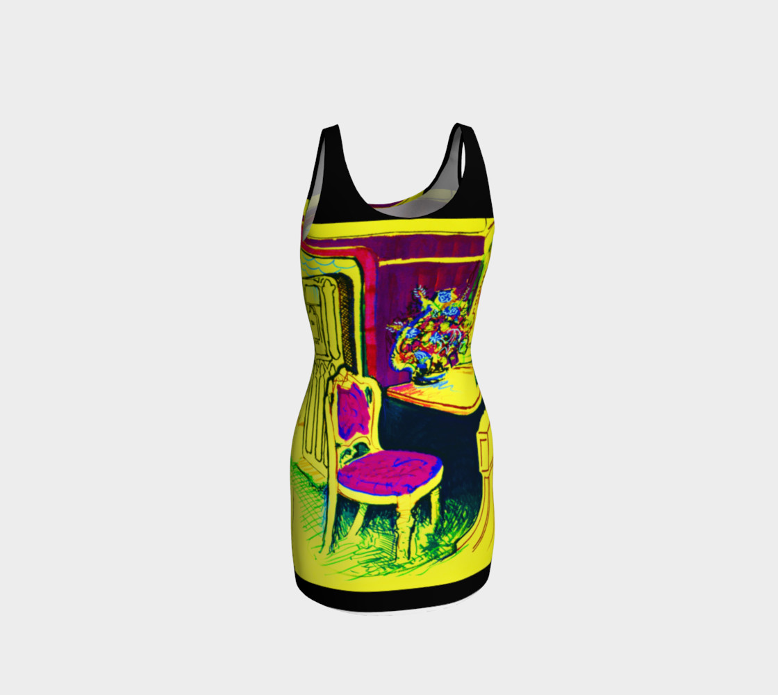 Vacation Yoga Double-Chair Bodycon preview #3
