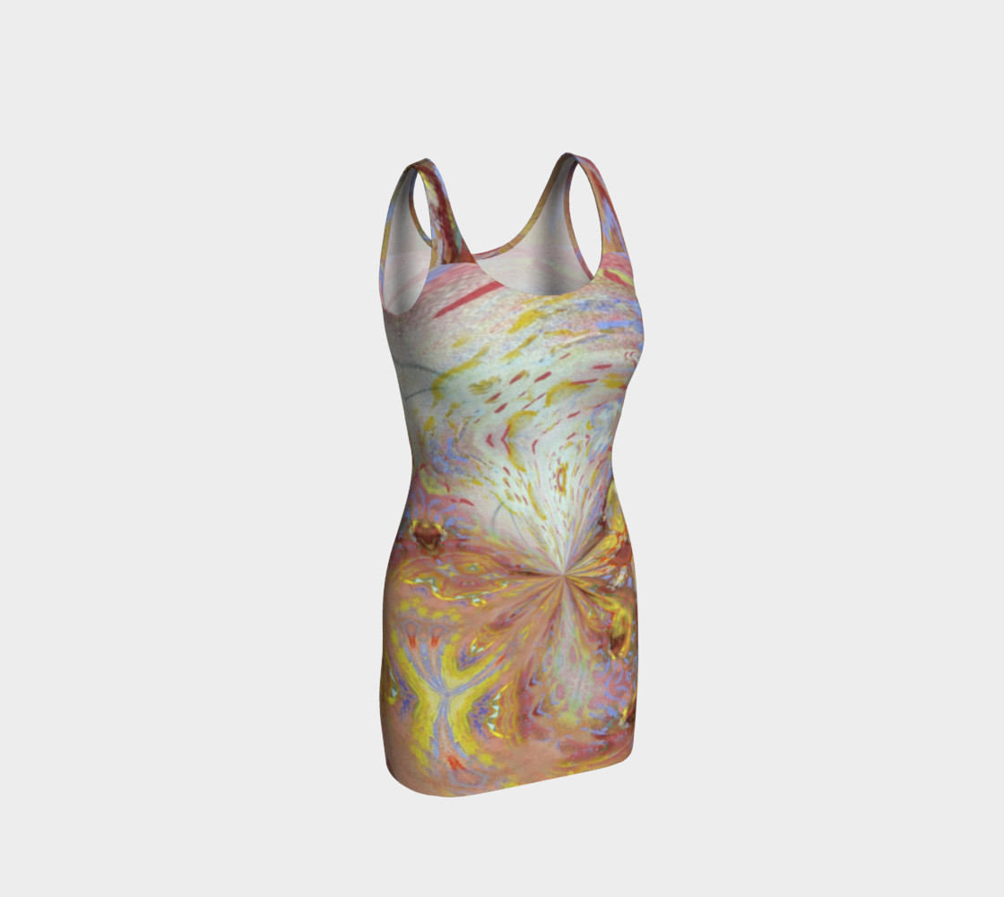 Mists of Mars Bodycon Dress 3D preview