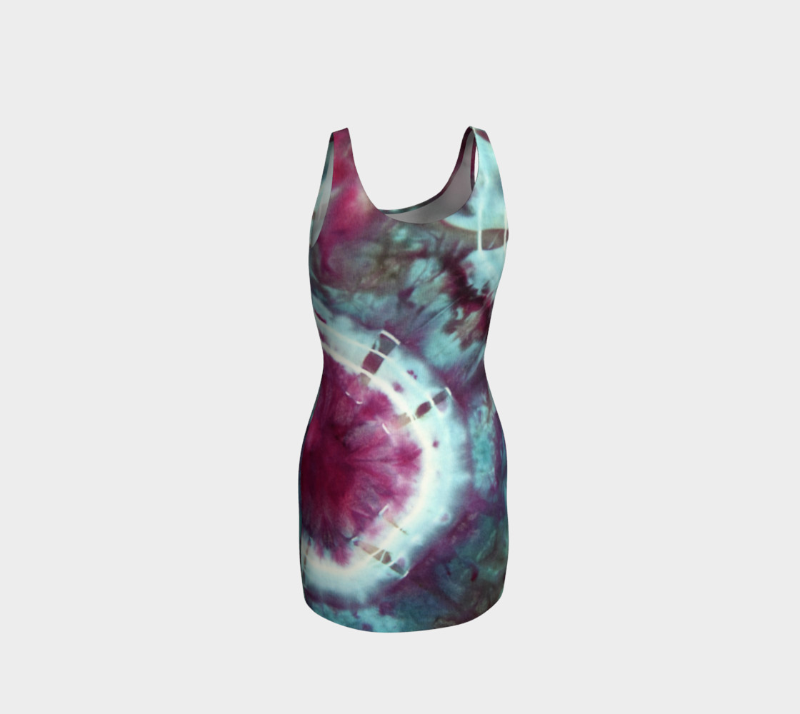 Pink Circles Bodycon preview #3