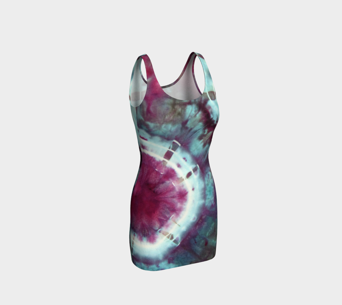 Pink Circles Bodycon preview #1