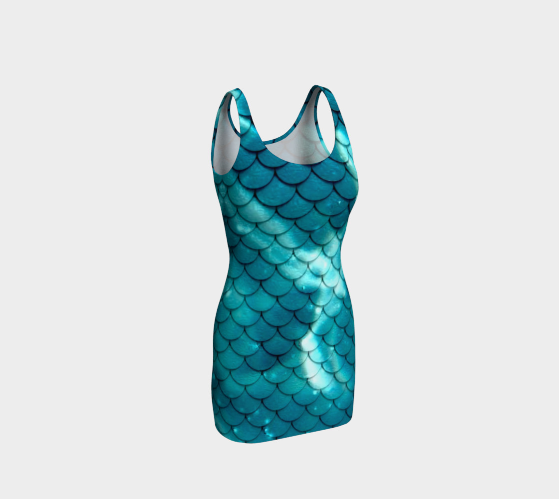 mermaid scales dress