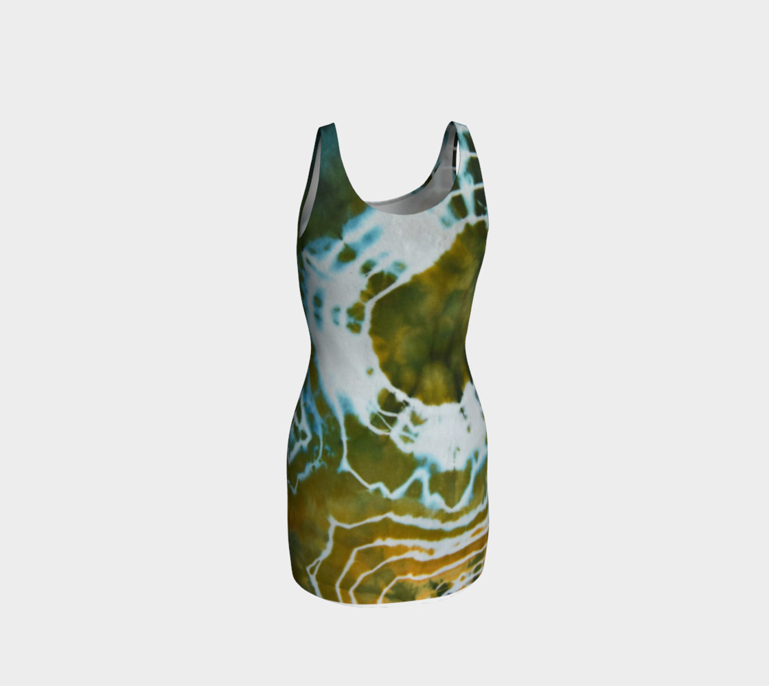 Green Geode Bodycon preview #3