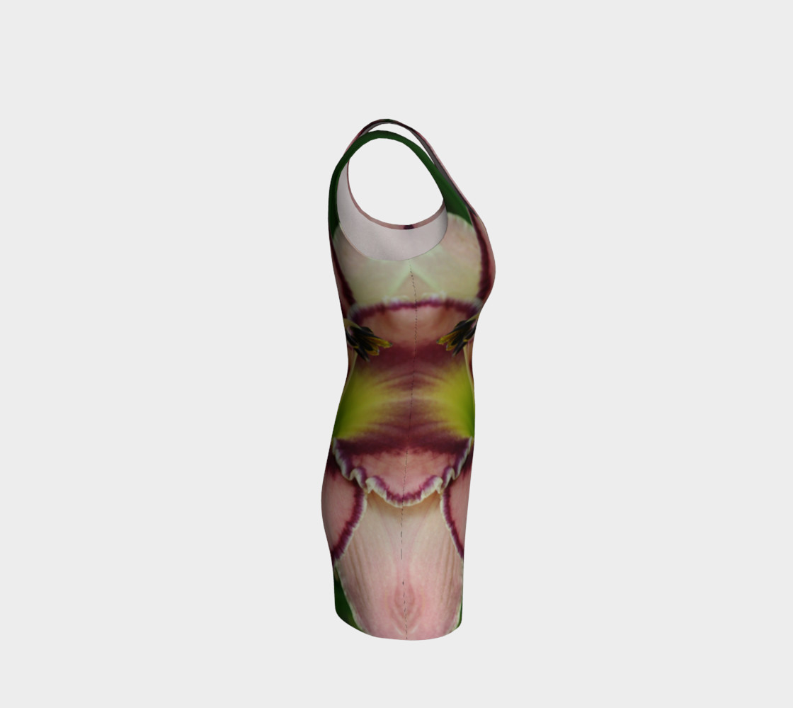 precious candy daylily bodycon dress preview #4
