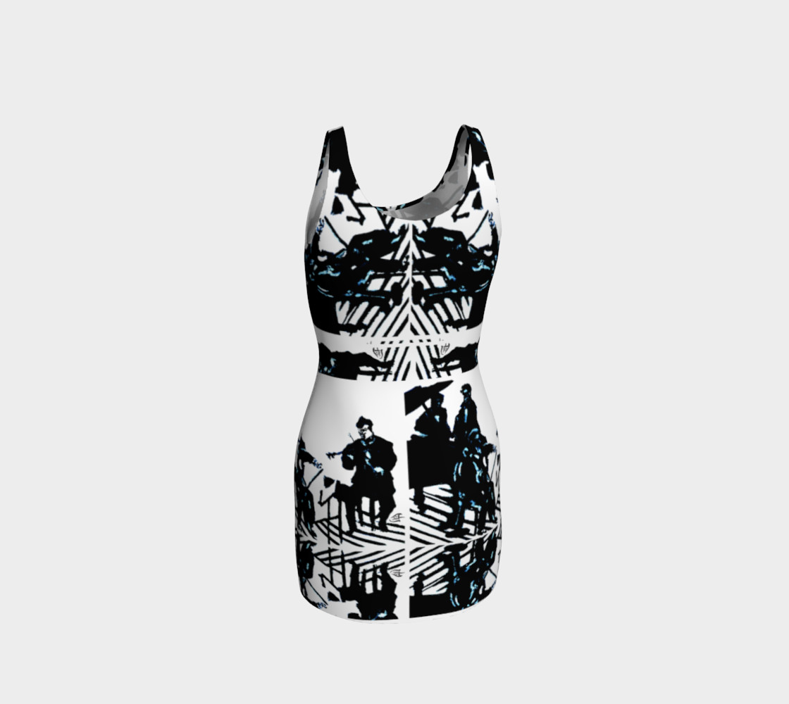 Aperçu de Chamber Jazz Smart-Look Party Bodycon #3