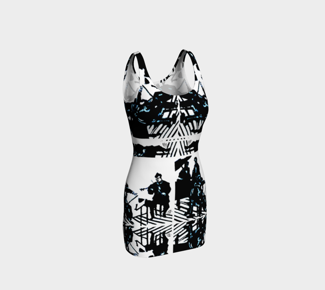 Aperçu de Chamber Jazz Smart-Look Party Bodycon #1