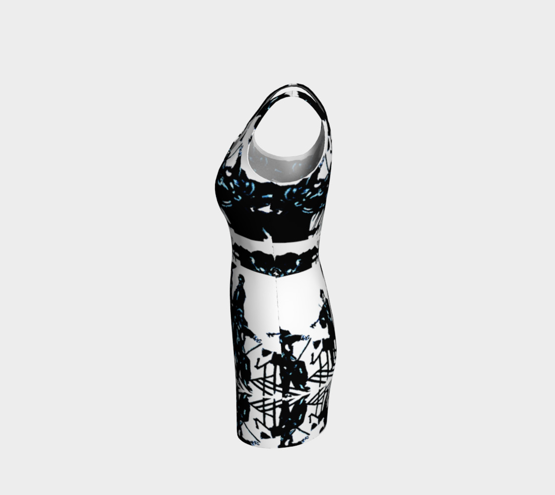 Aperçu de Chamber Jazz Smart-Look Party Bodycon #2