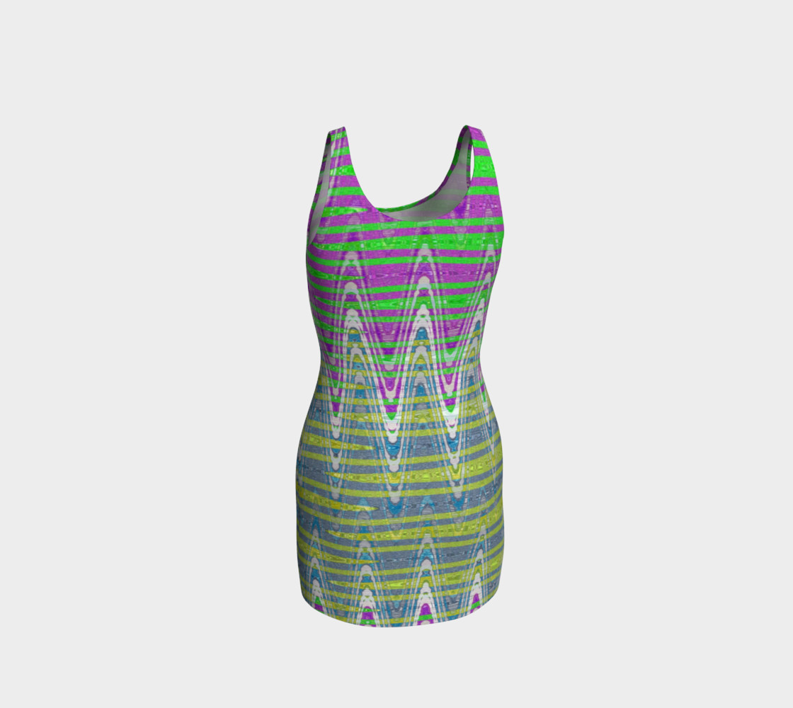 Colorful Pink Blue Green Yellow Pattern preview #3