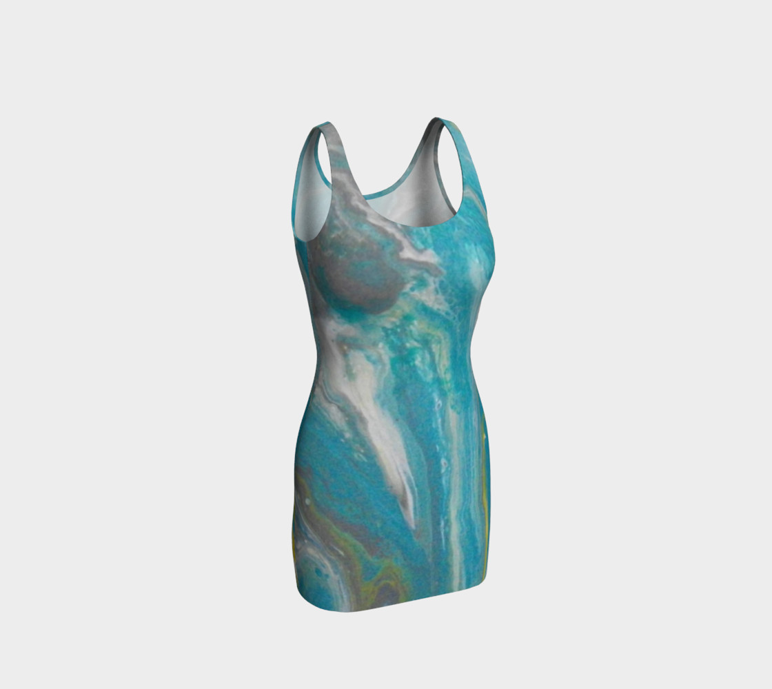 Aperçu 3D de Chalcedony Bodycon Dress
