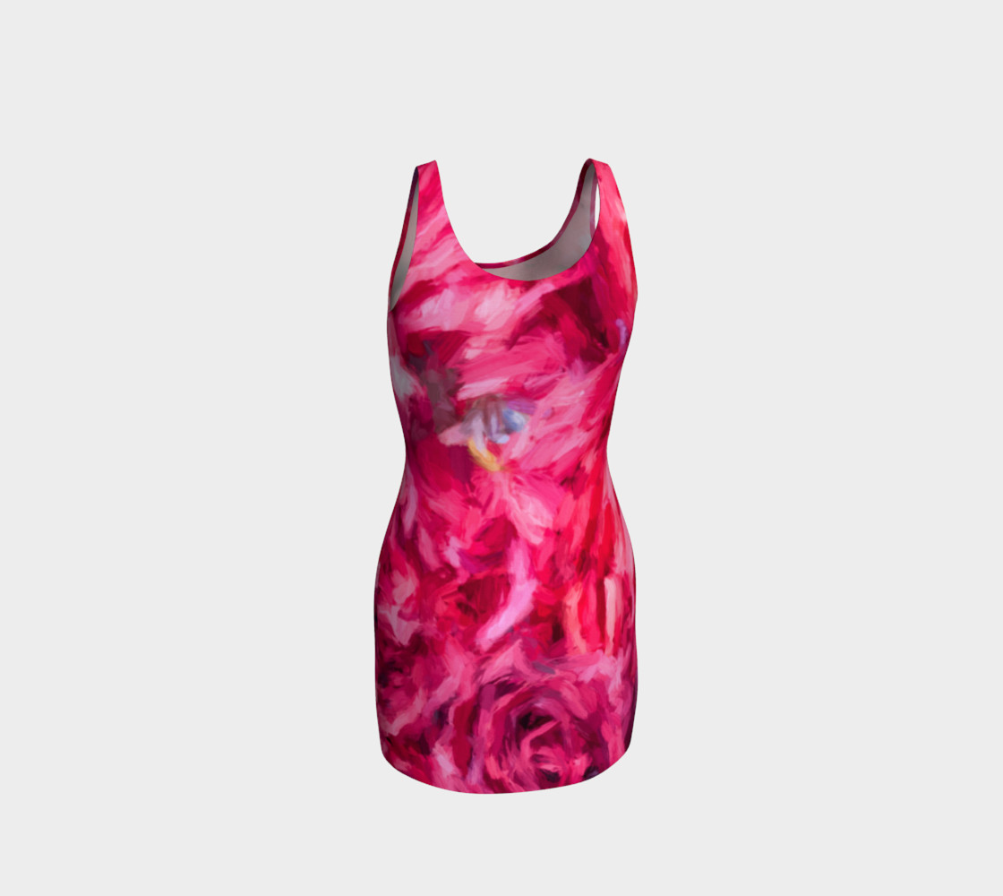 Red Rose Painted preview #3