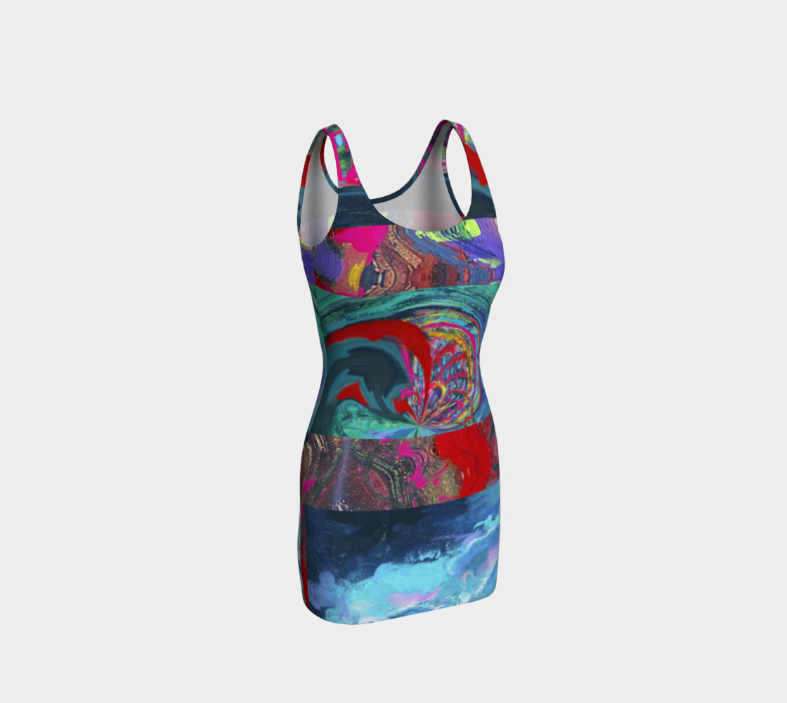 Roller Coaster Abstract Bodycon Parfait preview #1