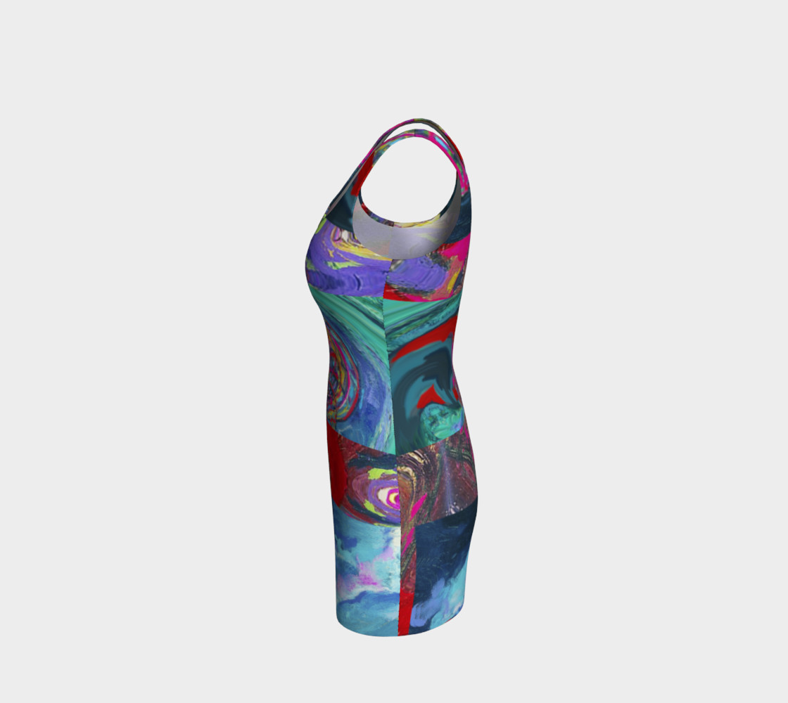 Roller Coaster Abstract Bodycon Parfait preview #2
