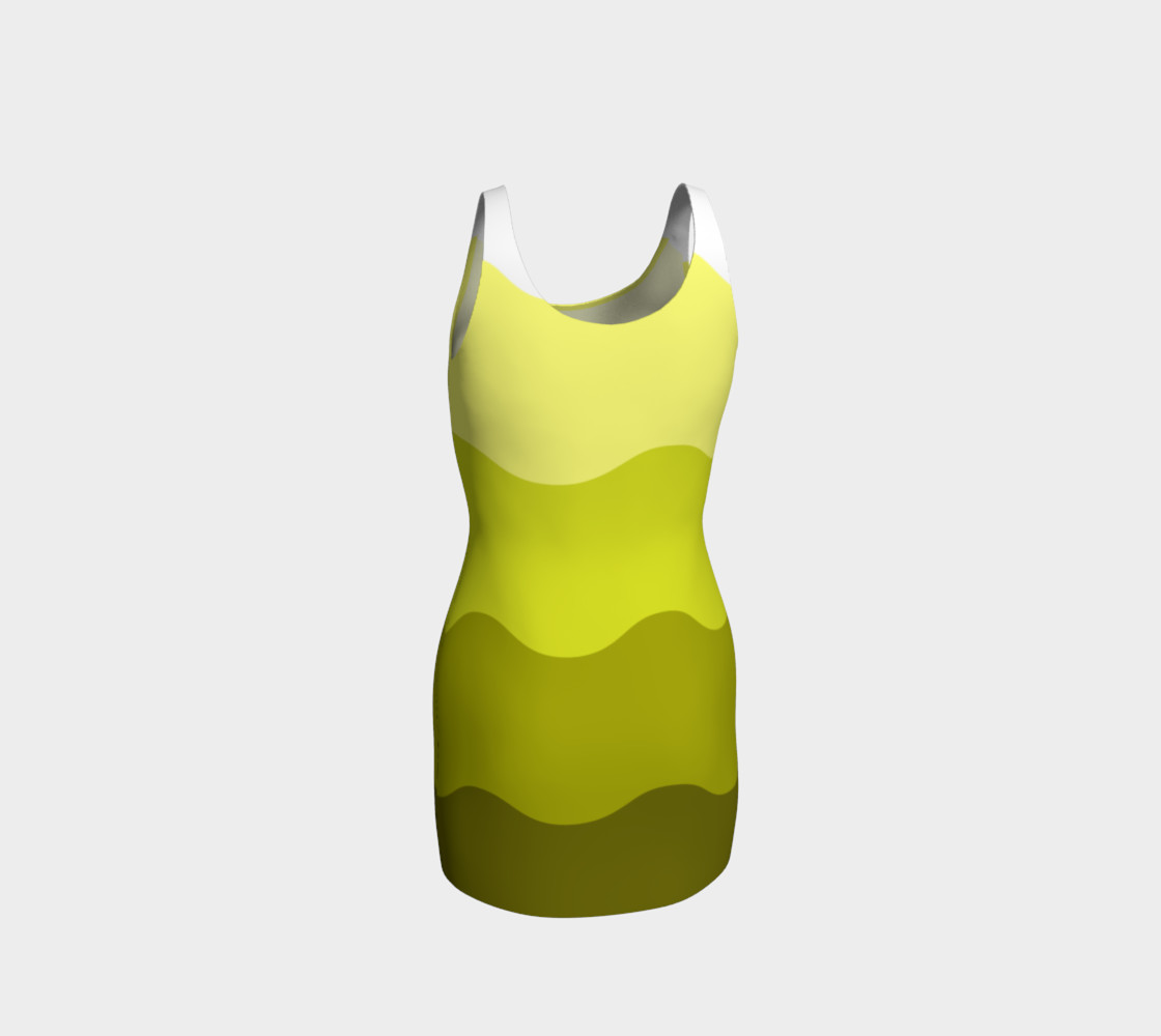 Chartreuse Thick Waves preview #3